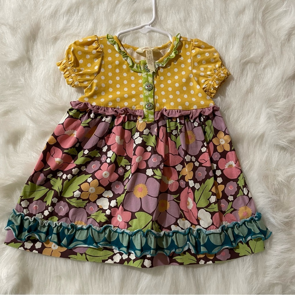 Matilda Jane dress size 12-18 months.